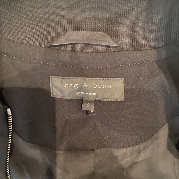 rag & bone long varsity jacket - Picture 8 of 9